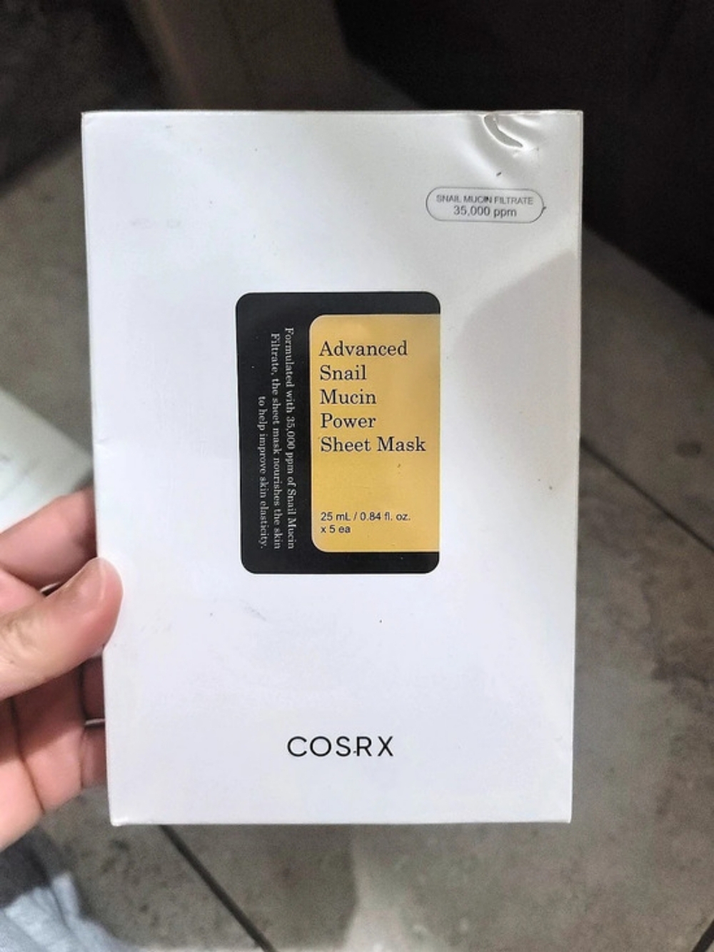 COSRX Advanced Snail Mucin Power Sheet Mask (5 Pack)